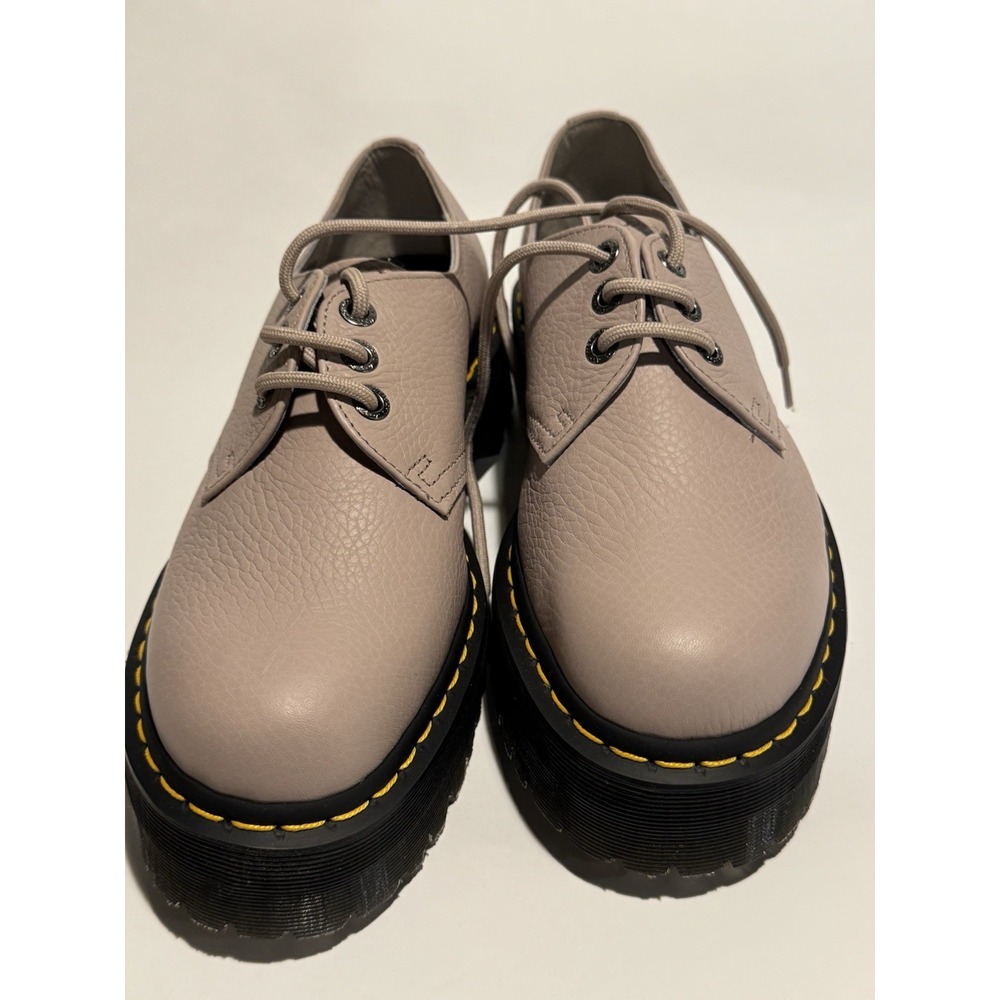 Doc Martin 1461 Quad 2 Vintage Taupe Women's 10 New